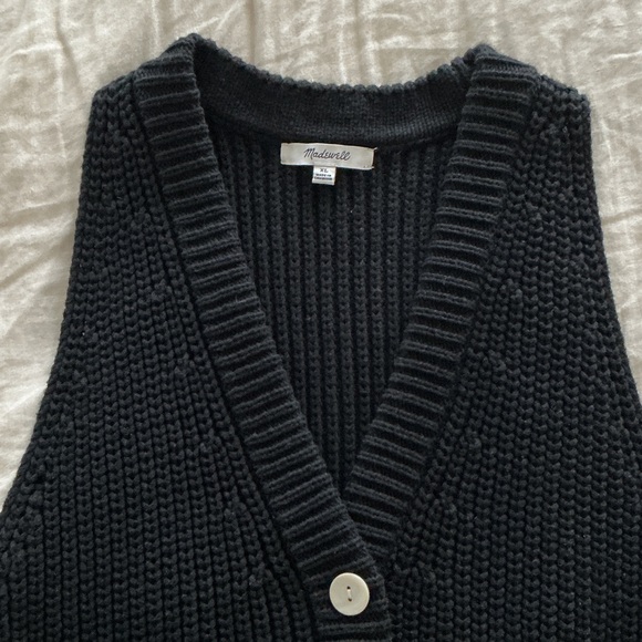 Madewell: Cutaway Sweater Vest - Picture 3 of 5
